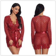 Mesh Sexy & Silky Sleepwear - Fairy Style Nightgown