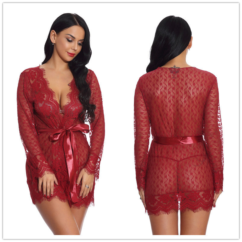 Mesh Sexy & Silky Sleepwear - Fairy Style Nightgown