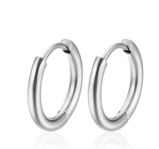 Cool Circle Classic Earrings