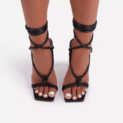 High Heel Strappy Party Sandals