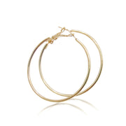 Classic Big Circle Metal Exaggerated Circle Earrings