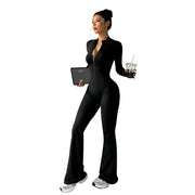 Zipper Yoga Jumpsuit