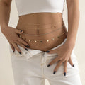 Stacked Charming Waist Chain with Cute heart