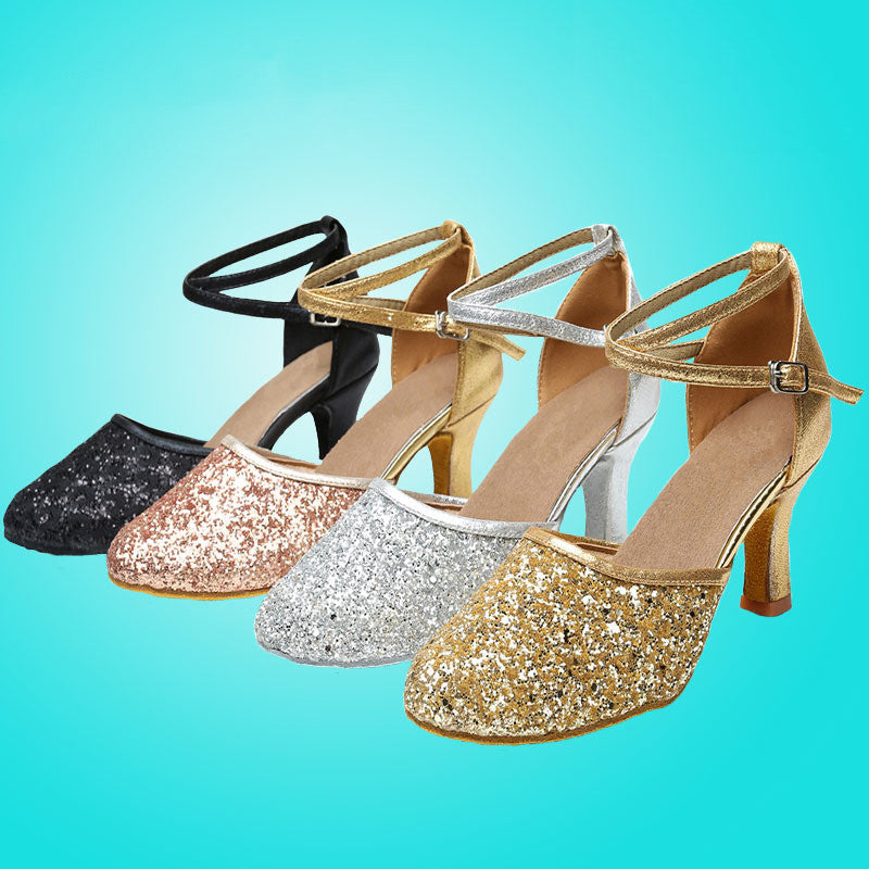 Glamorous Modern Latin Dance Shoes
