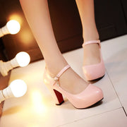 Chic Chunky Heel Pumps