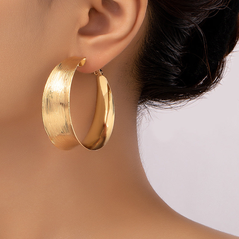 Creative Cool Big Circle Earrings