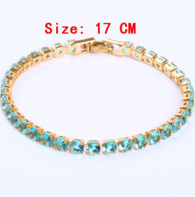 Crystal Ice Cubic Zirconia Stylish Bracelet