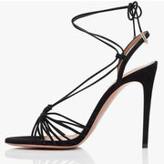 Sexy Strappy Stiletto Sandals