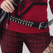 Sexy Punk Bullet Black Belt