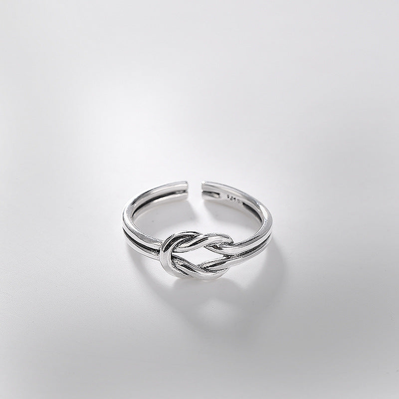 Silver & Gold Color Ring - Vintage Style
