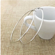 Classic Big Circle Metal Exaggerated Circle Earrings