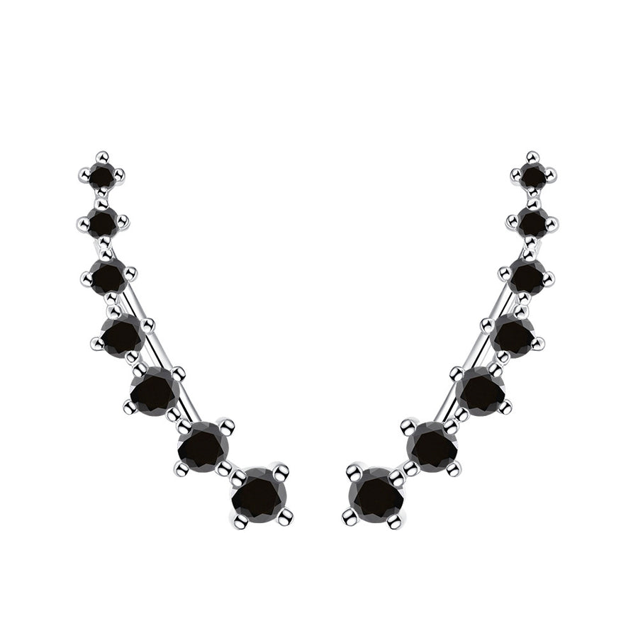 Dipper Zircon Stud Cool Earrings