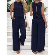 Chic Casual Two-Piece Pants Set