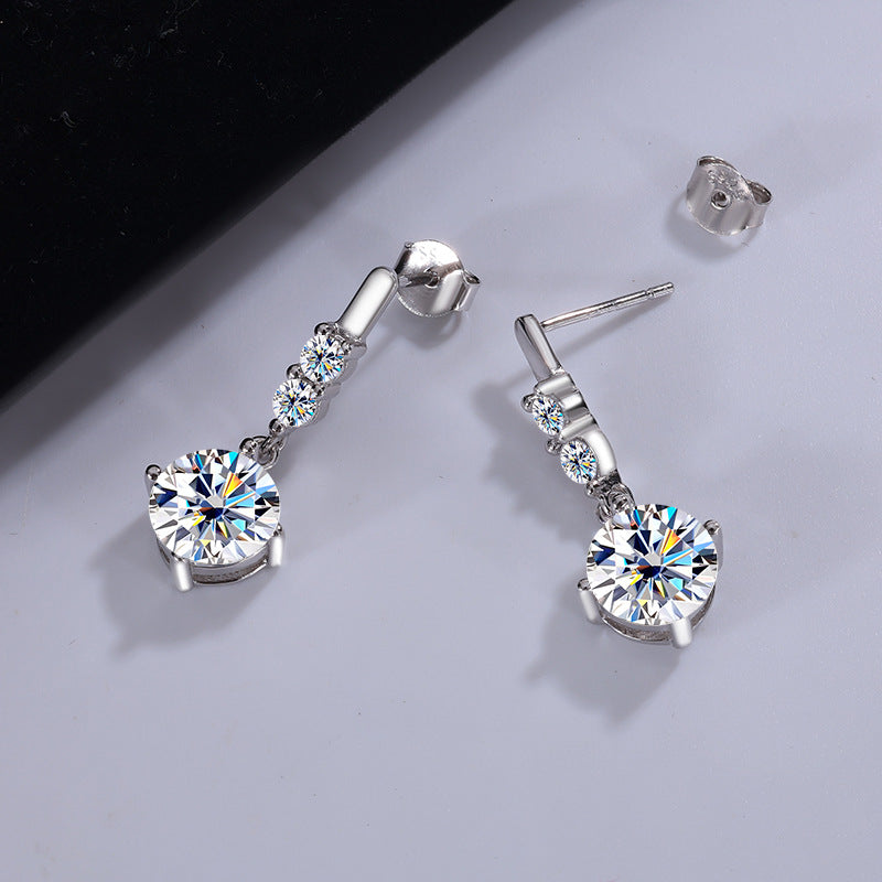 Tassel Smart Moissanite Classic Earrings