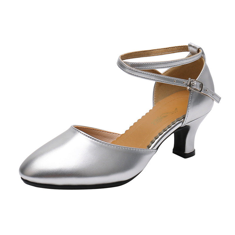 Latin Soft Bottom Square Dance Shoes.