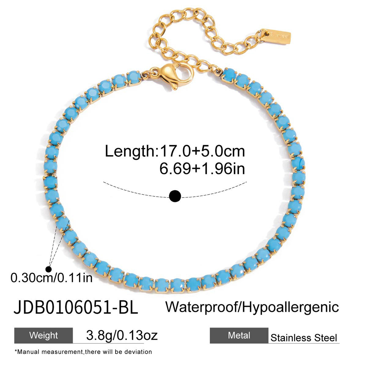 Cool Stainless Steel Ornament Bracelet
