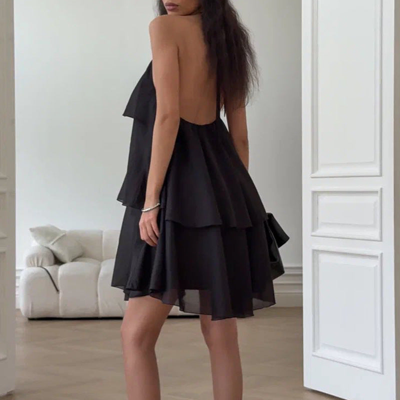 Sexy Off-shoulder Black Lace Dress