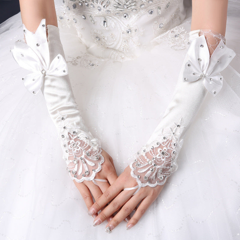 Romantic Lace Flower  Gloves