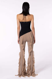 Ear Flying Pants - Slim-fit Micro Flared