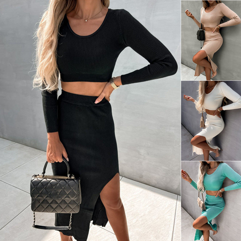 Sexy Side Split Maxi Dress Set