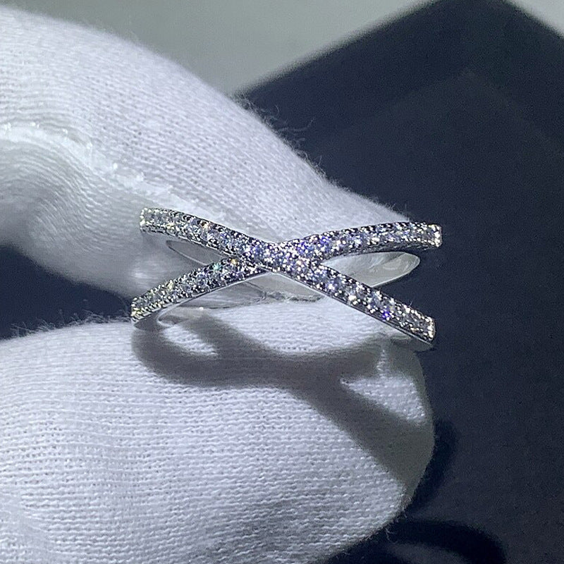 Elegant Cross Gold Ring