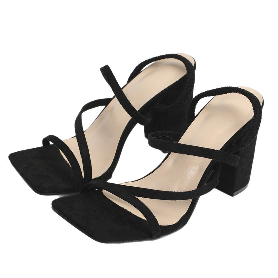 Sexy Lace-Up High Heel Sandals