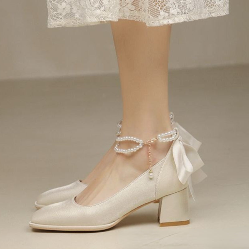 Sleek Square Toe High Heels