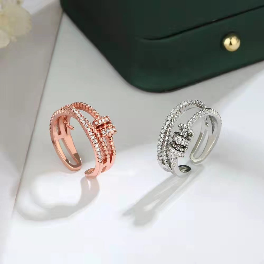 Modern Anxiety Spinner Ring