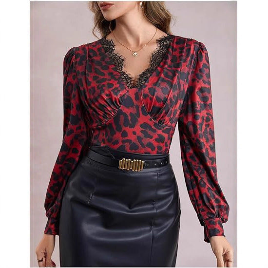 Super Sensual Leopard Printed Top