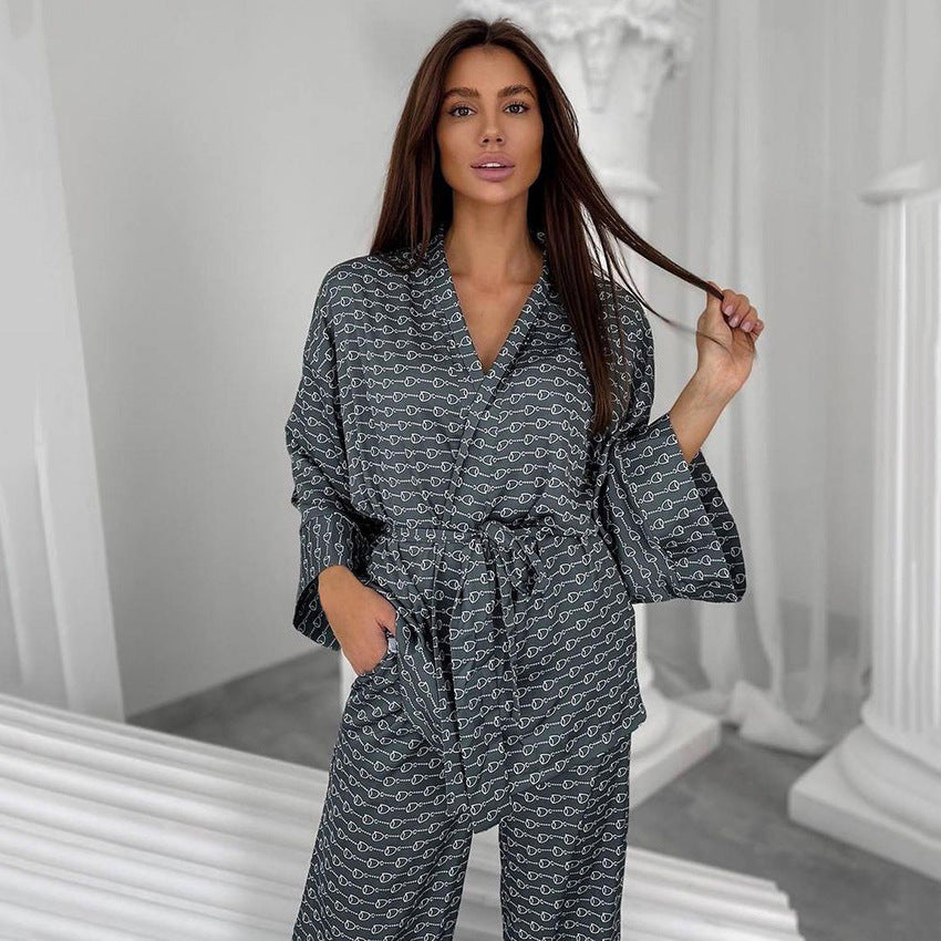 Loose Fitting Printed Home Set