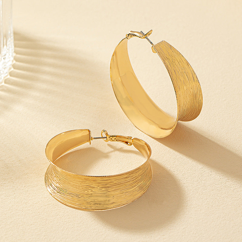 Creative Cool Big Circle Earrings