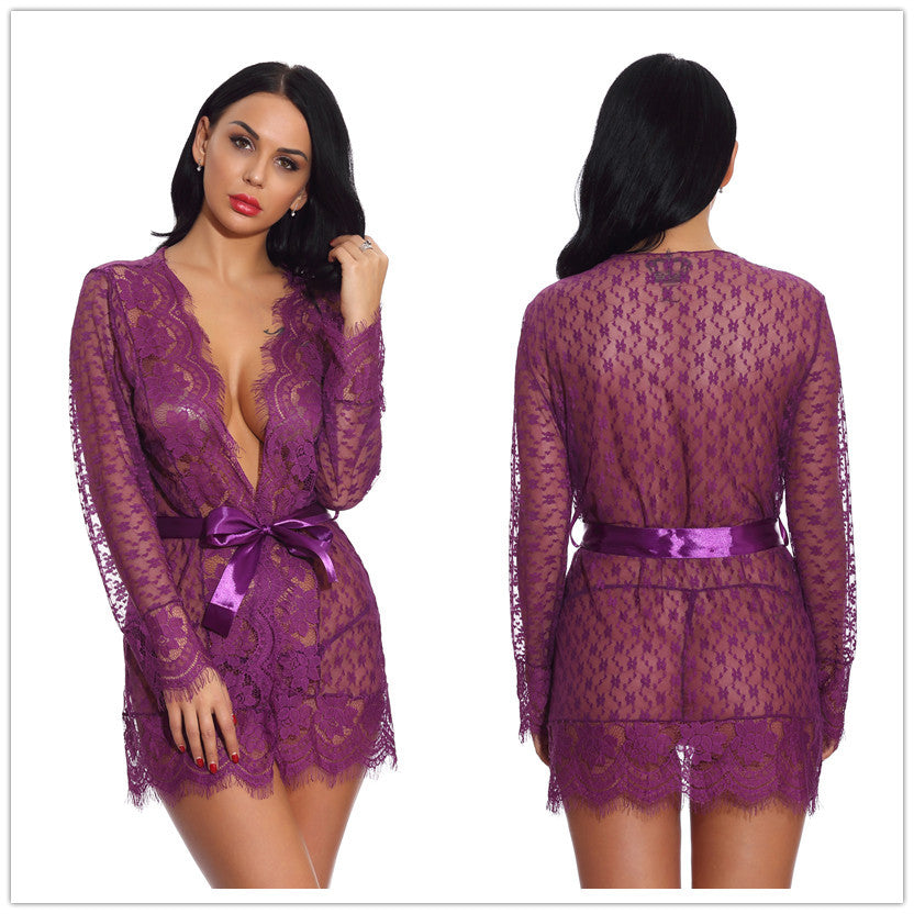 Mesh Sexy & Silky Sleepwear - Fairy Style Nightgown