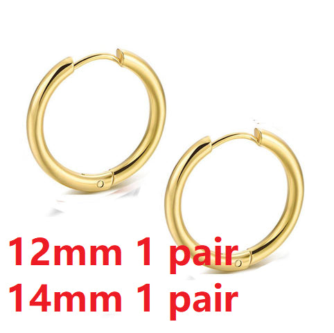 Cool Circle Classic Earrings