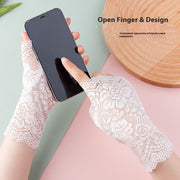 Chic Lightweight Lace UV Gloves