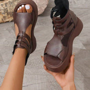 Chic Strappy Roman Sandals