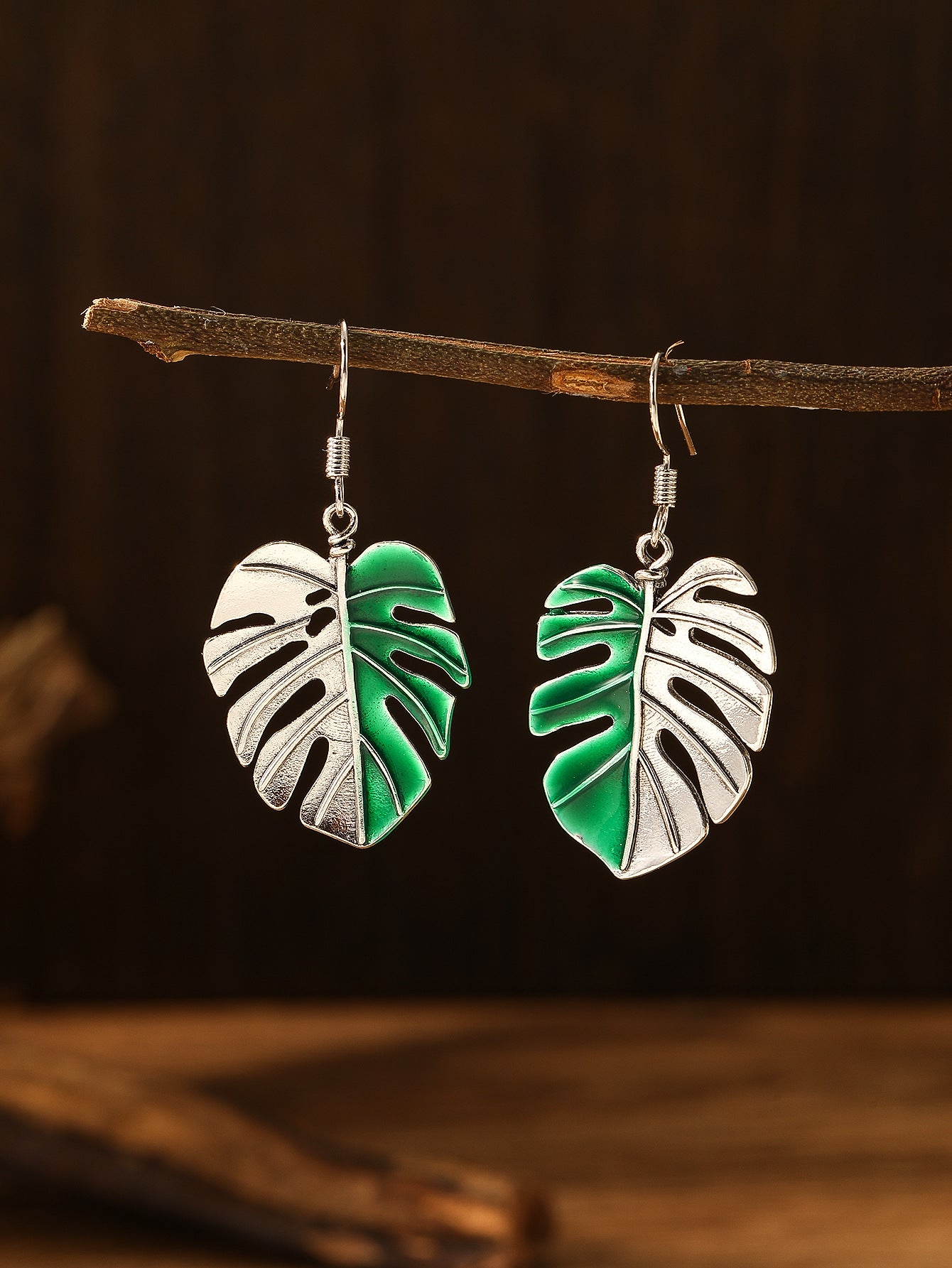 Hot Leaf Earrings