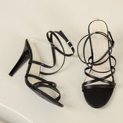 Sexy Pointed Buckle Stiletto Heels