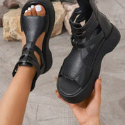 Chic Strappy Roman Sandals