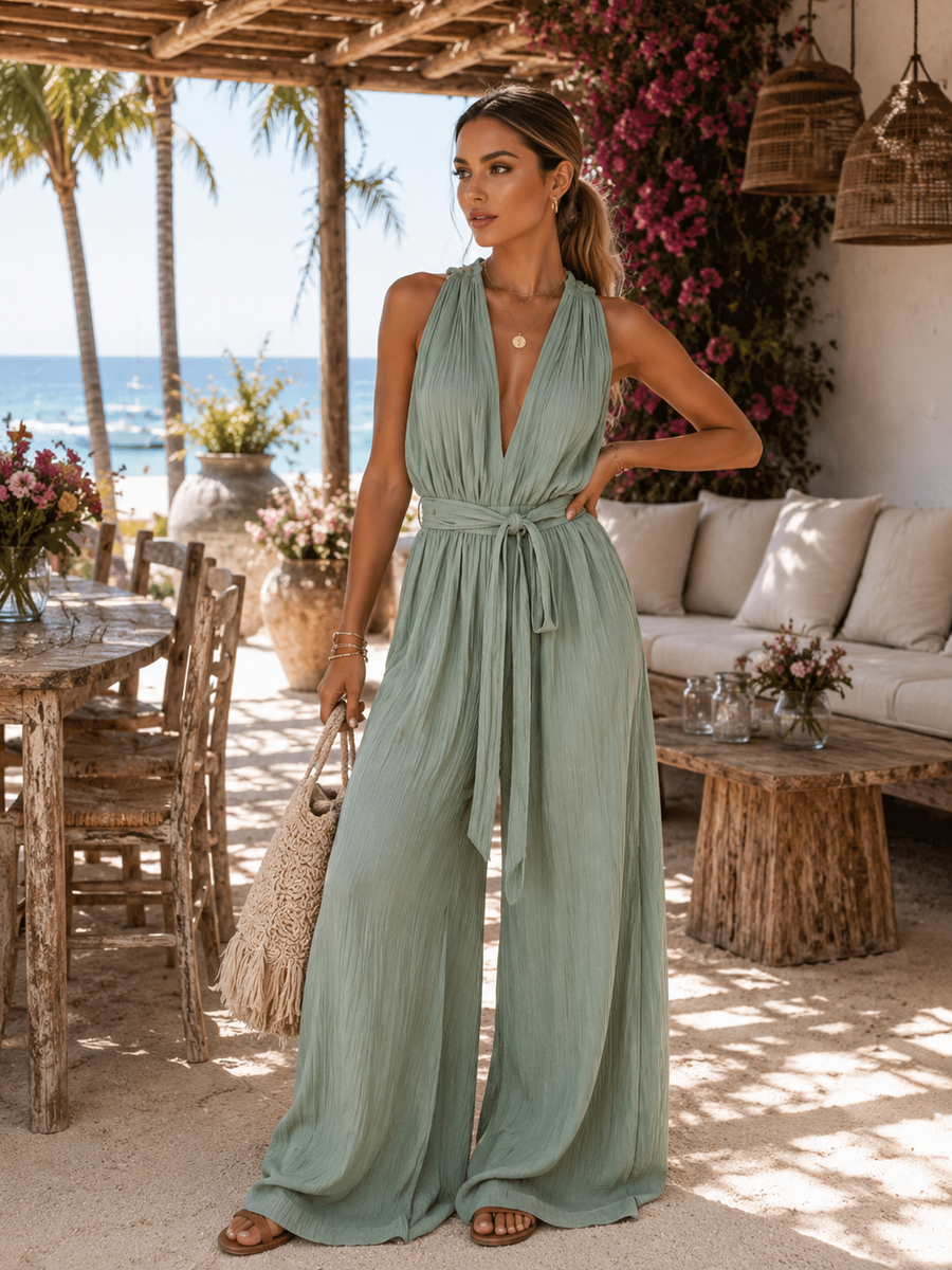 Sleeveless Cool Casual & Comfortable Jumpsuit
